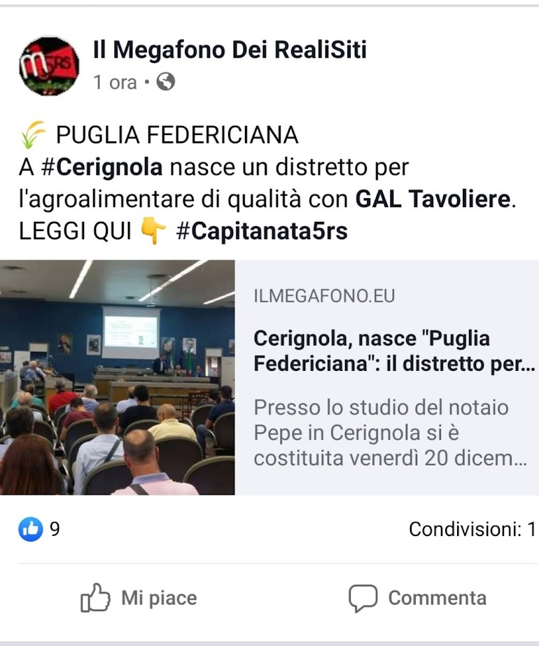 Nasce ‘Puglia Federiciana’, il distretto produttivo agroalimentare di qualità